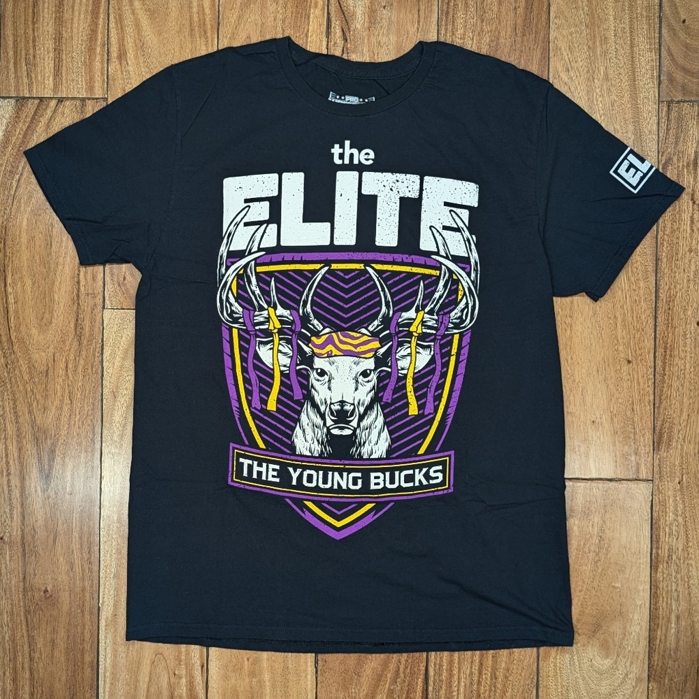 The Young Bucks Elite Wrestling Tee (L)